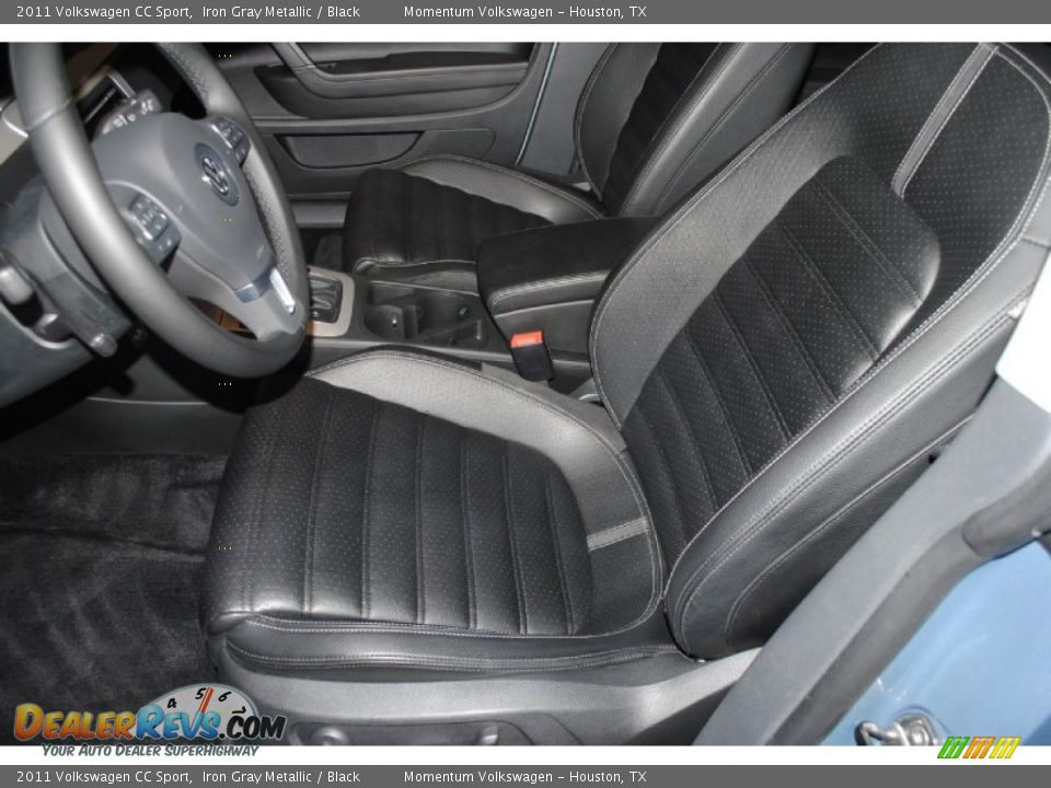 2011 Volkswagen CC Sport Iron Gray Metallic / Black Photo #16