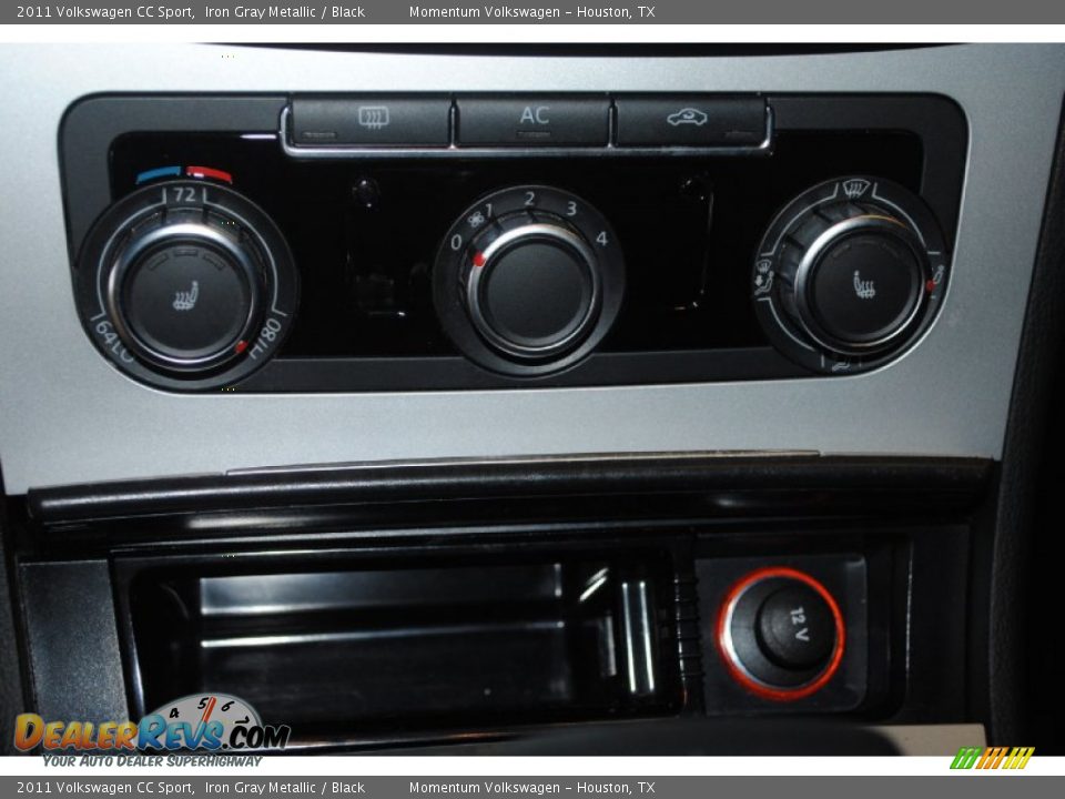 2011 Volkswagen CC Sport Iron Gray Metallic / Black Photo #24