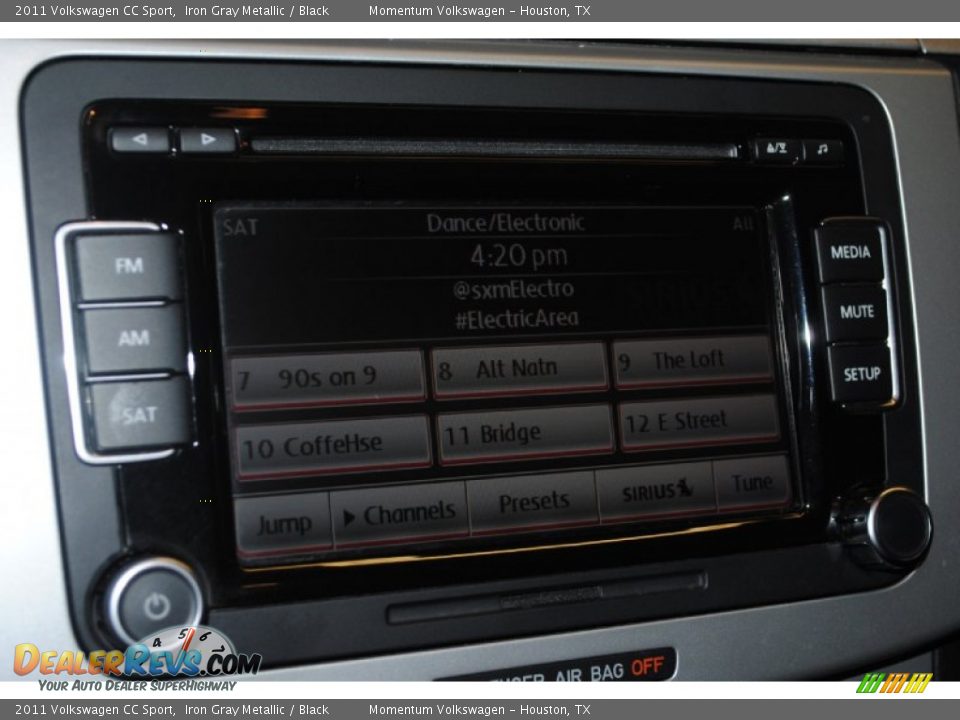 2011 Volkswagen CC Sport Iron Gray Metallic / Black Photo #25