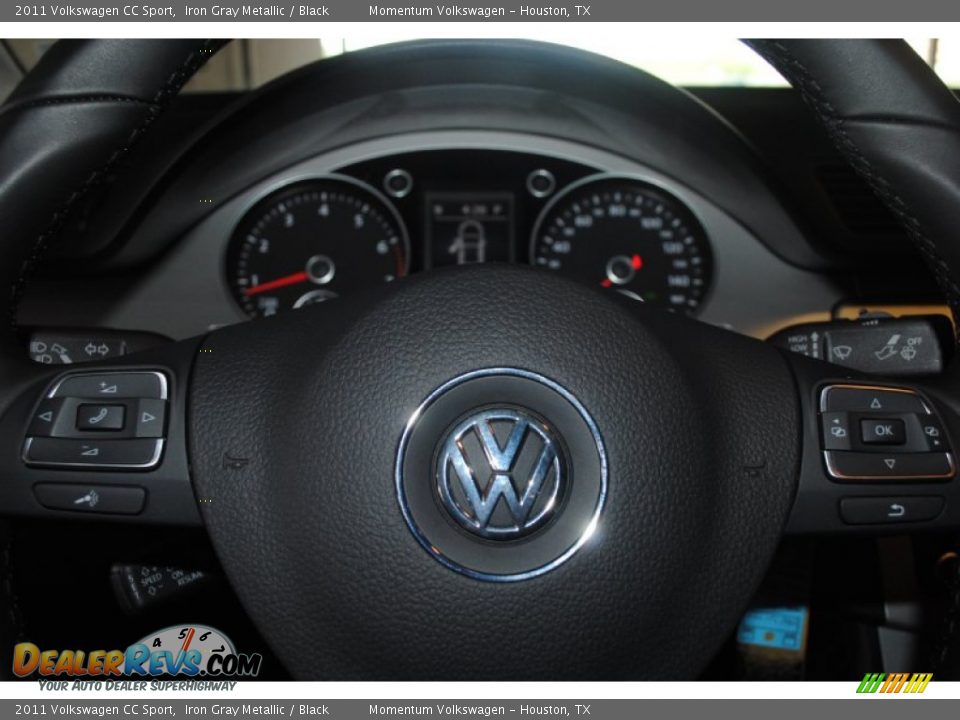 2011 Volkswagen CC Sport Iron Gray Metallic / Black Photo #29