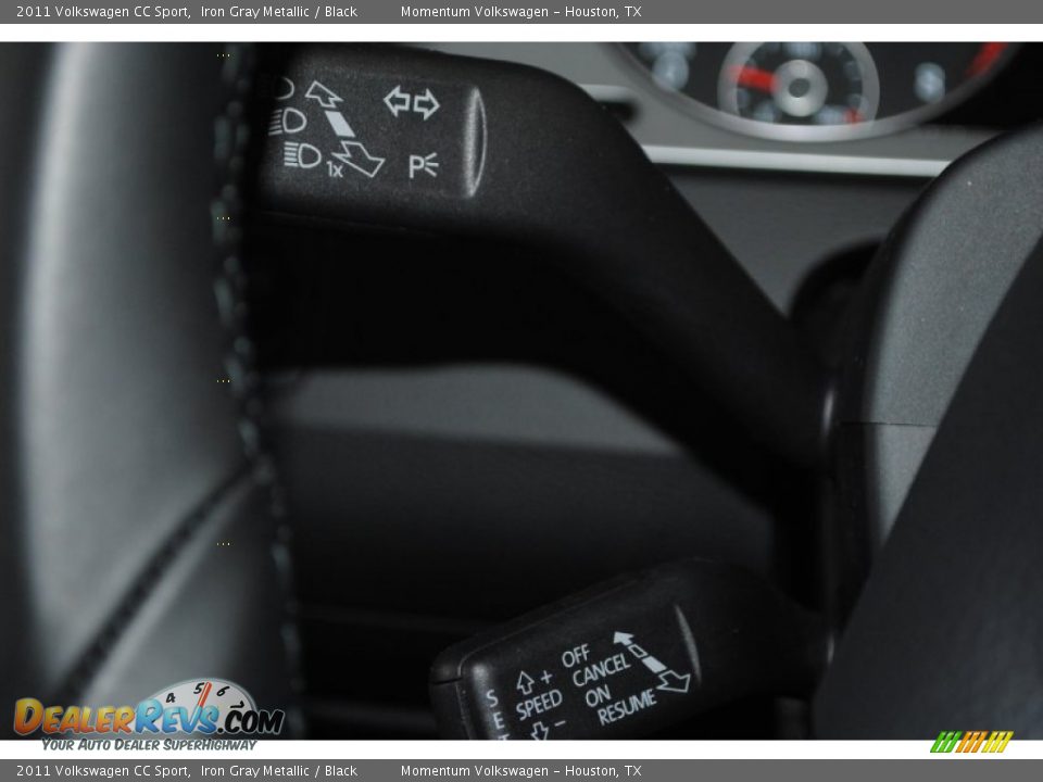 2011 Volkswagen CC Sport Iron Gray Metallic / Black Photo #30