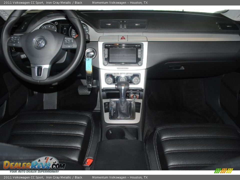 2011 Volkswagen CC Sport Iron Gray Metallic / Black Photo #36