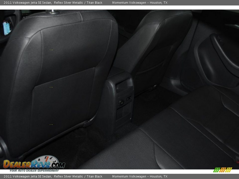 2011 Volkswagen Jetta SE Sedan Reflex Silver Metallic / Titan Black Photo #26