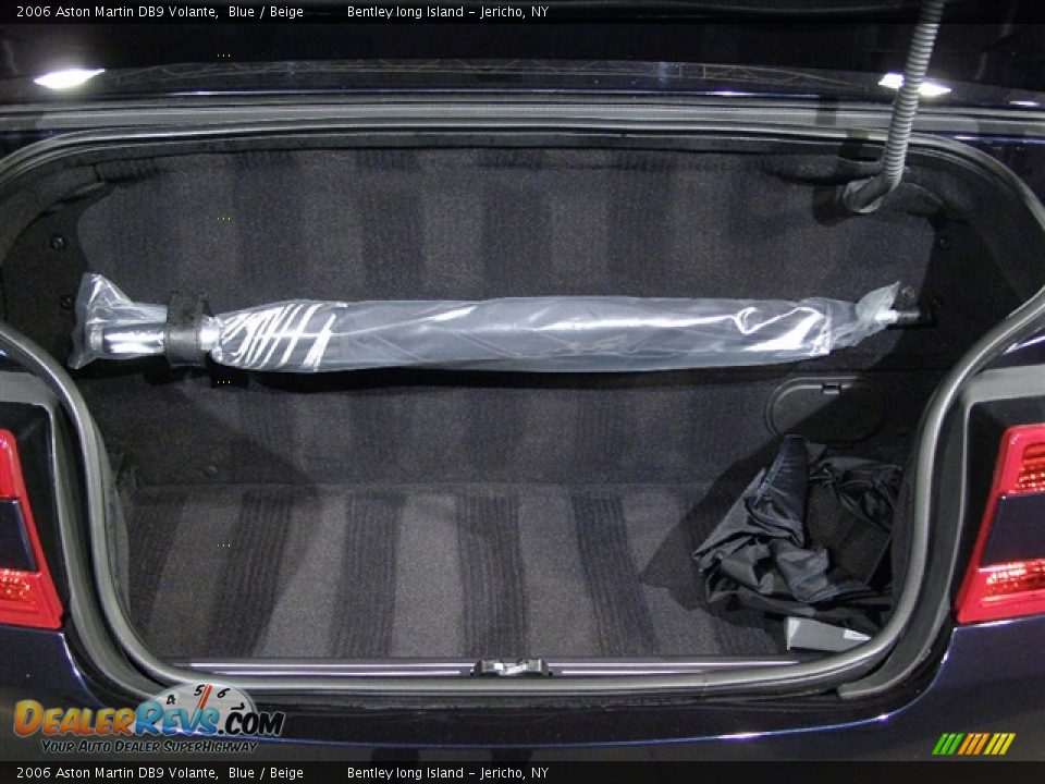 2006 Aston Martin DB9 Volante Blue / Beige Photo #14