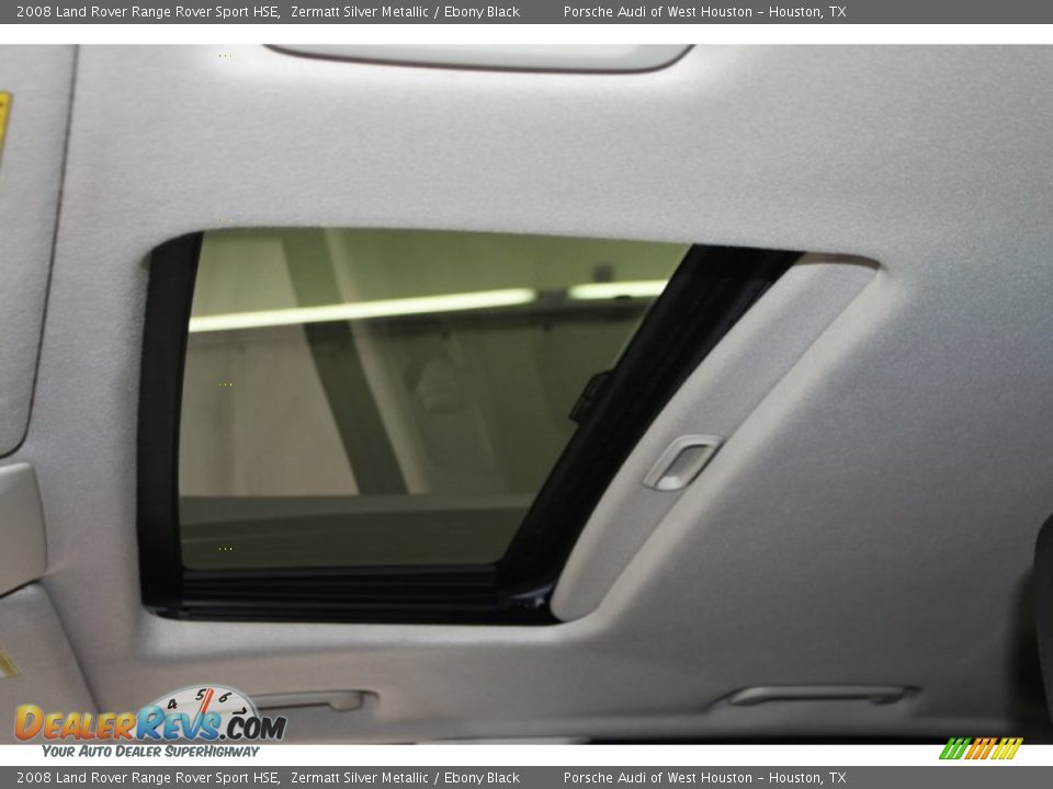 2008 Land Rover Range Rover Sport HSE Zermatt Silver Metallic / Ebony Black Photo #27