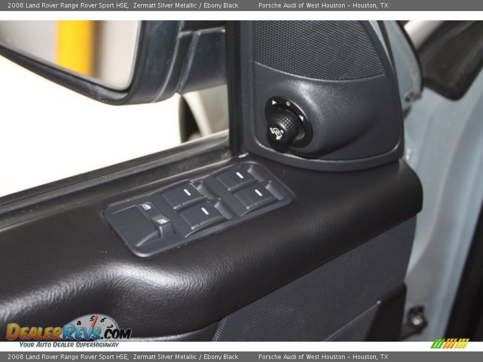 2008 Land Rover Range Rover Sport HSE Zermatt Silver Metallic / Ebony Black Photo #29