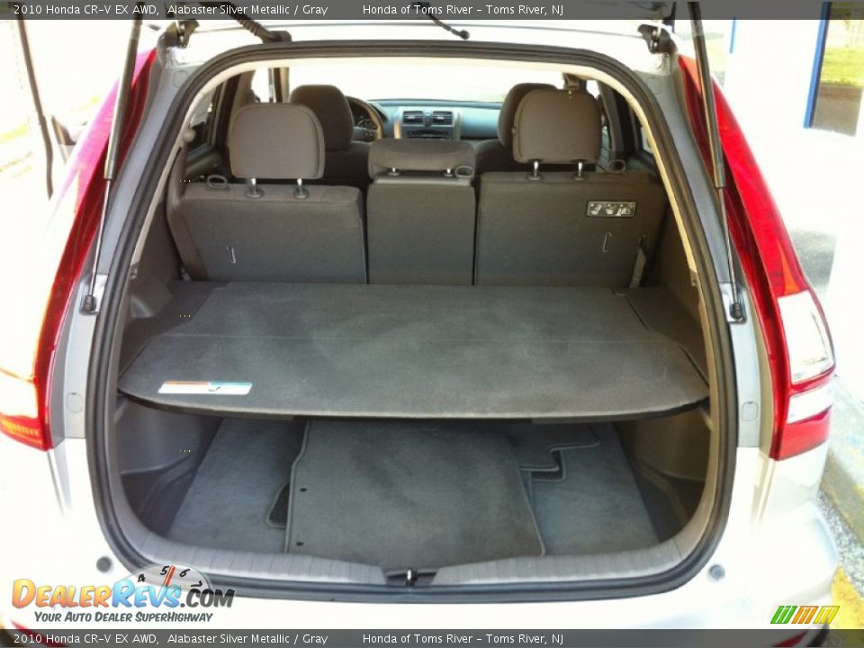 2010 Honda CR-V EX AWD Alabaster Silver Metallic / Gray Photo #15