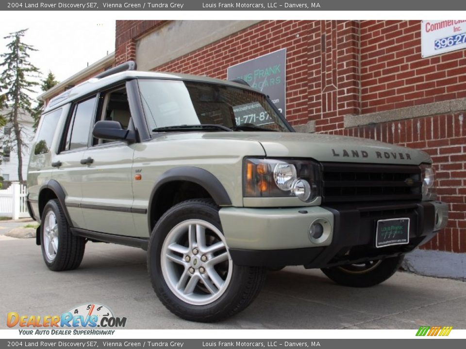 2004 Land Rover Discovery SE7 Vienna Green / Tundra Grey Photo #2