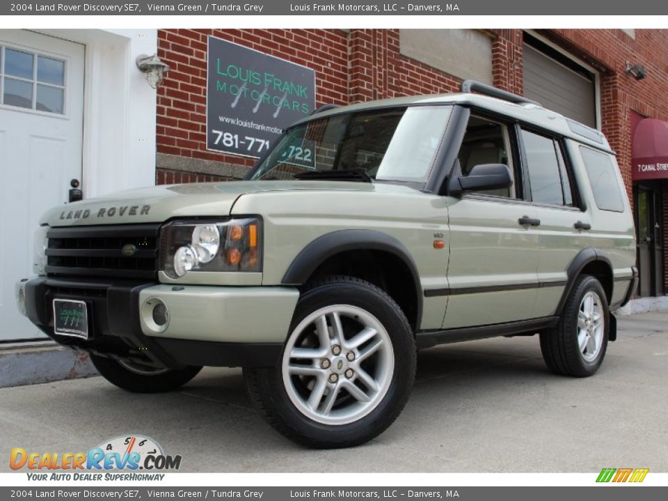 2004 Land Rover Discovery SE7 Vienna Green / Tundra Grey Photo #5