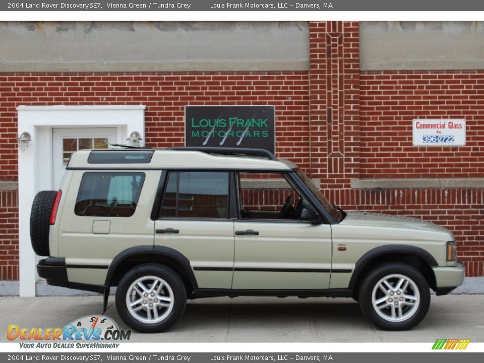 2004 Land Rover Discovery SE7 Vienna Green / Tundra Grey Photo #7