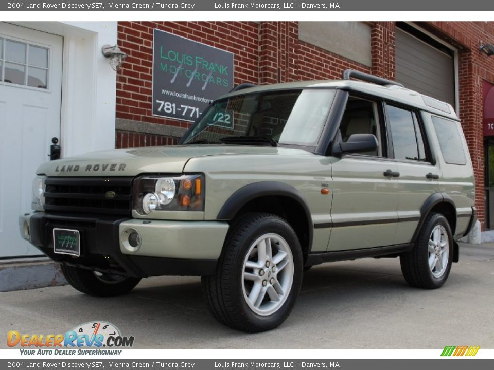 2004 Land Rover Discovery SE7 Vienna Green / Tundra Grey Photo #10
