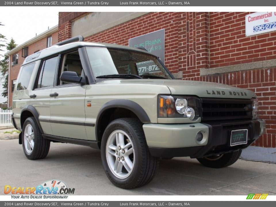 2004 Land Rover Discovery SE7 Vienna Green / Tundra Grey Photo #11