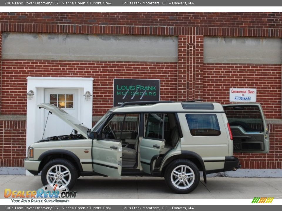 2004 Land Rover Discovery SE7 Vienna Green / Tundra Grey Photo #36