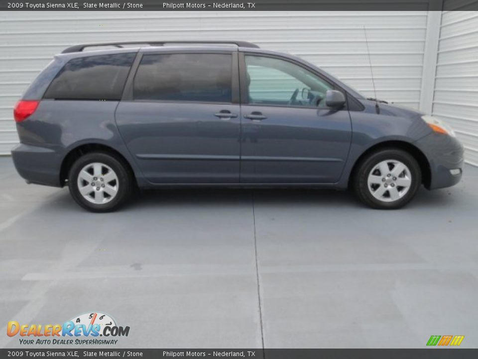 2009 Toyota Sienna XLE Slate Metallic / Stone Photo #2