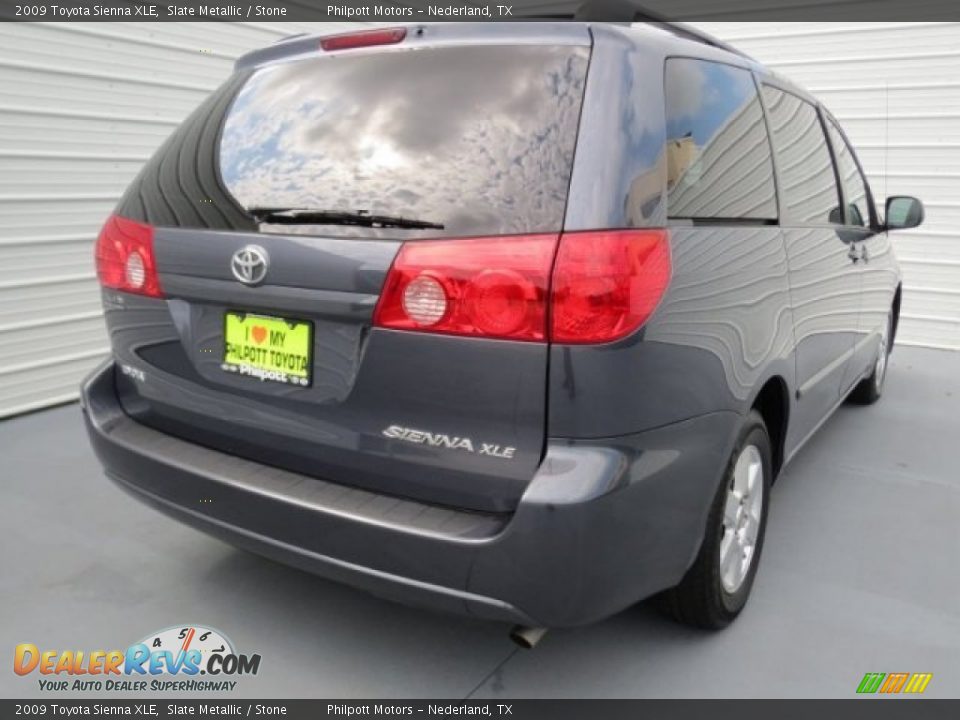 2009 Toyota Sienna XLE Slate Metallic / Stone Photo #3