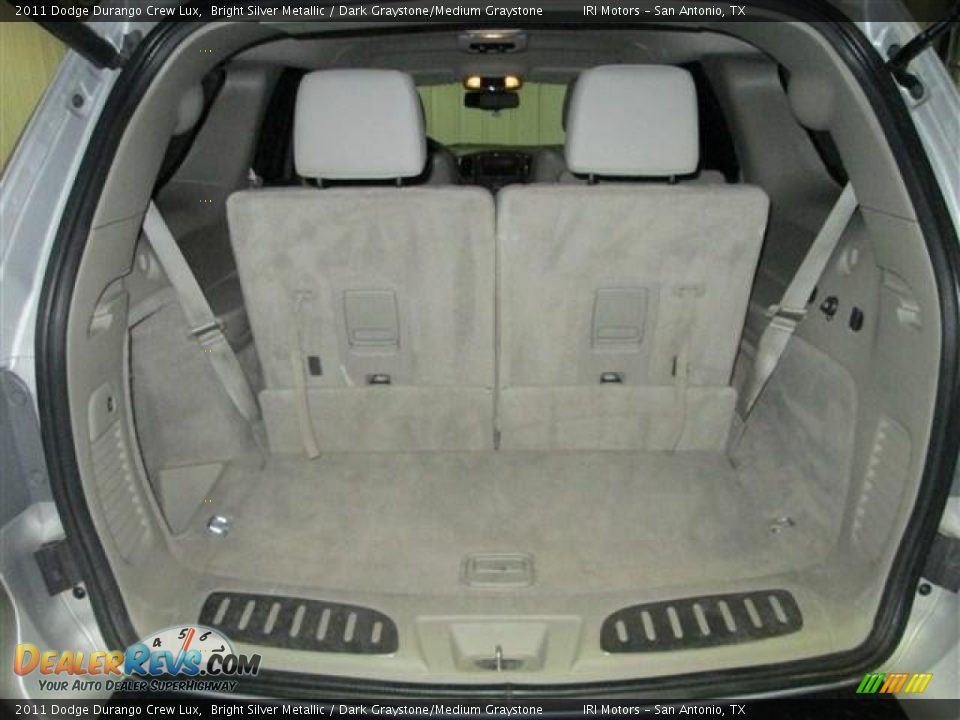 2011 Dodge Durango Crew Lux Bright Silver Metallic / Dark Graystone/Medium Graystone Photo #22