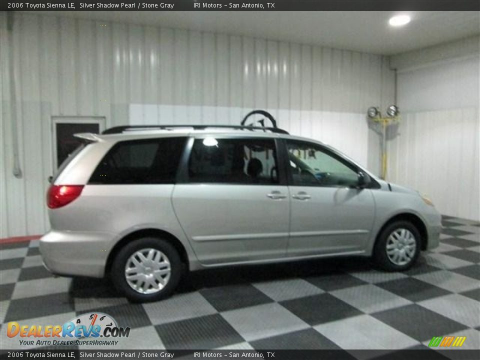 2006 Toyota Sienna LE Silver Shadow Pearl / Stone Gray Photo #7