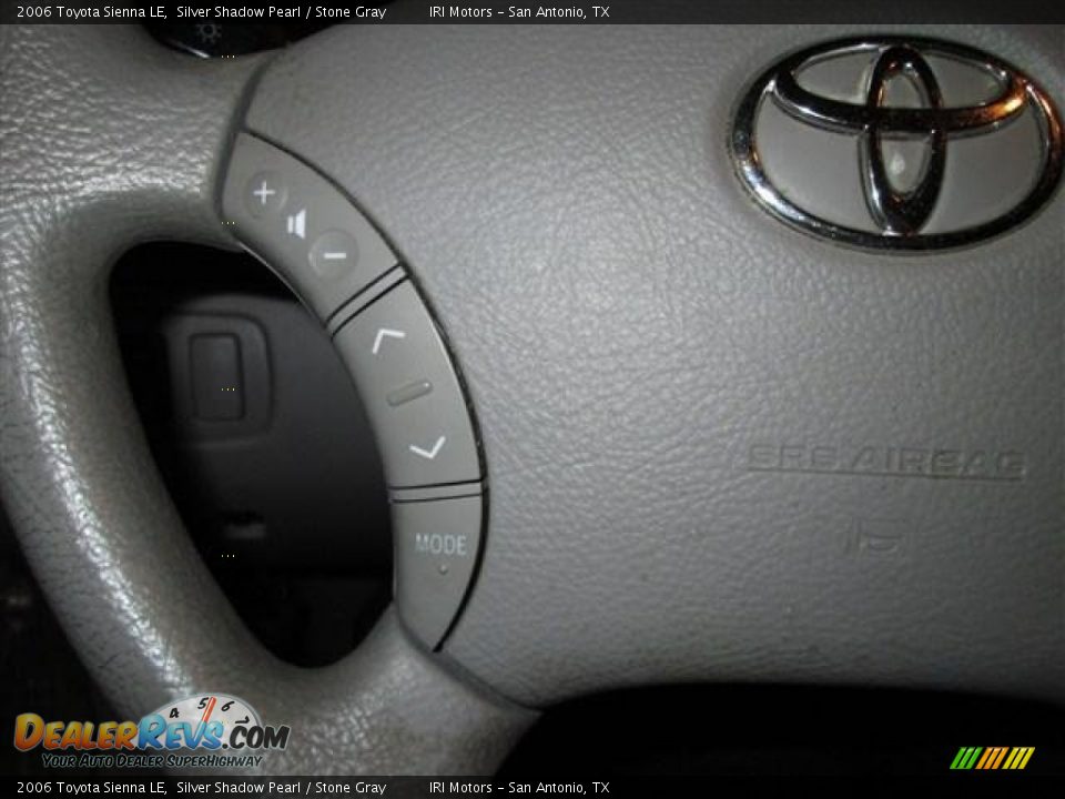 2006 Toyota Sienna LE Silver Shadow Pearl / Stone Gray Photo #15