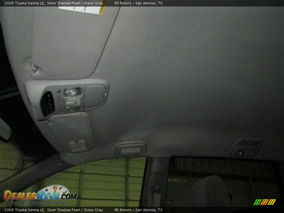 2006 Toyota Sienna LE Silver Shadow Pearl / Stone Gray Photo #16