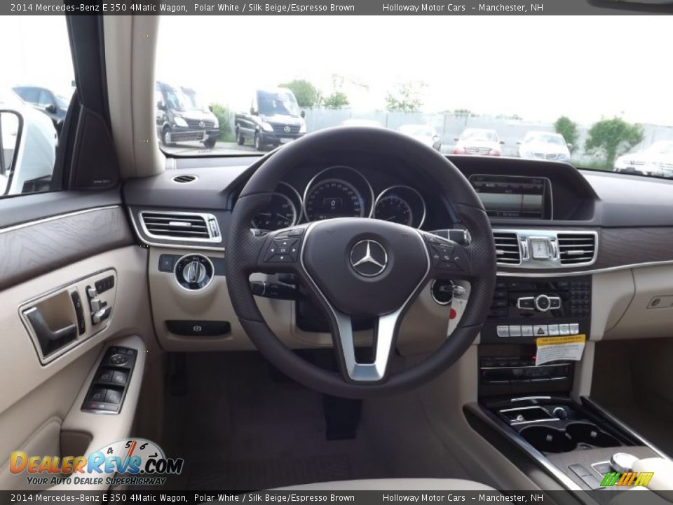 Dashboard of 2014 Mercedes-Benz E 350 4Matic Wagon Photo #7