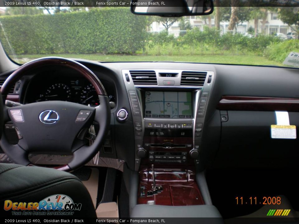 2009 Lexus LS 460 Obsidian Black / Black Photo #18