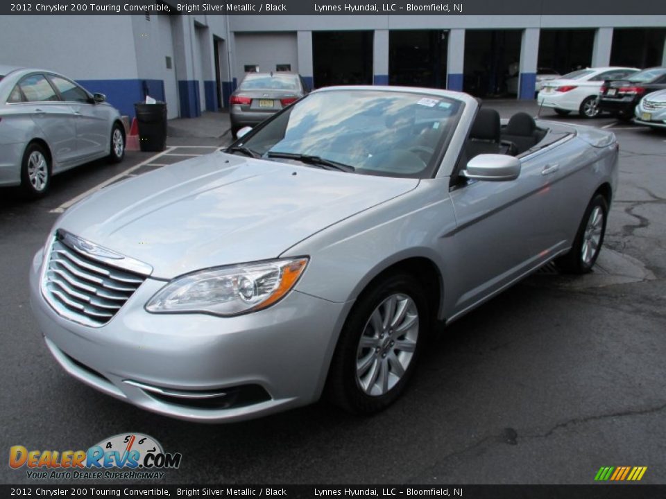2012 Chrysler 200 Touring Convertible Bright Silver Metallic / Black Photo #2