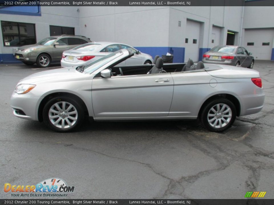 2012 Chrysler 200 Touring Convertible Bright Silver Metallic / Black Photo #3
