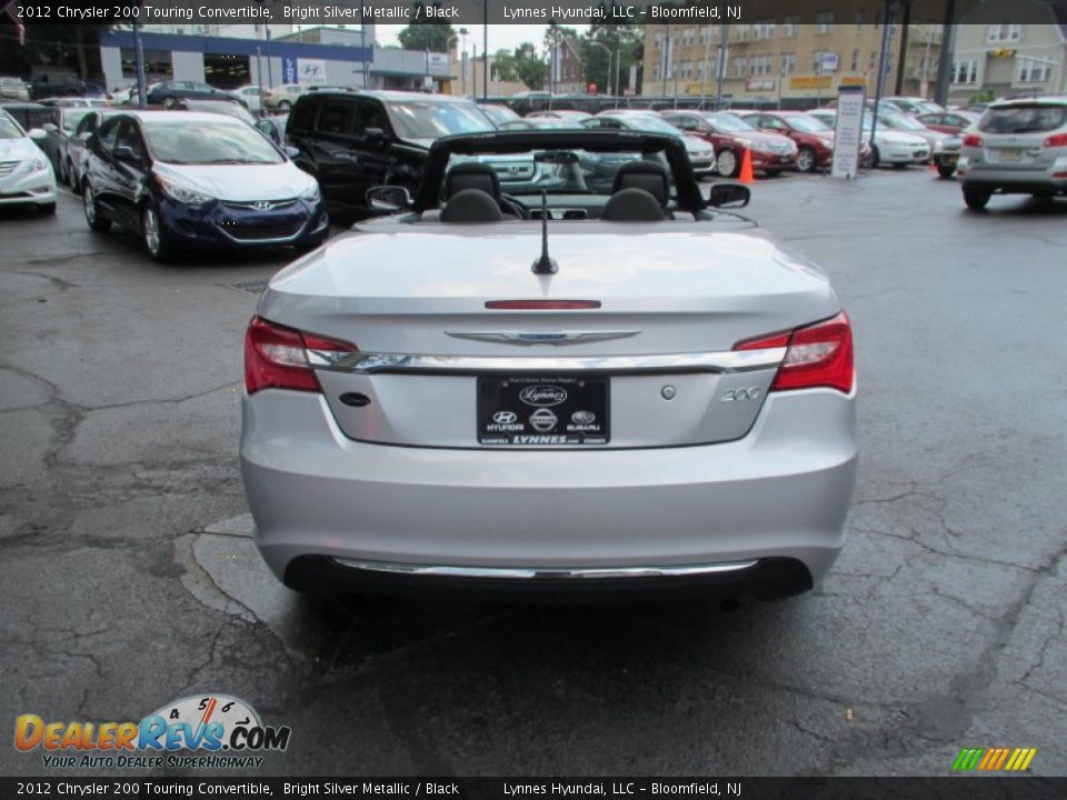 2012 Chrysler 200 Touring Convertible Bright Silver Metallic / Black Photo #4