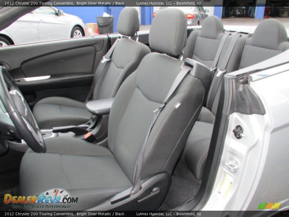 2012 Chrysler 200 Touring Convertible Bright Silver Metallic / Black Photo #7
