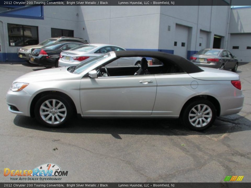 2012 Chrysler 200 Touring Convertible Bright Silver Metallic / Black Photo #12