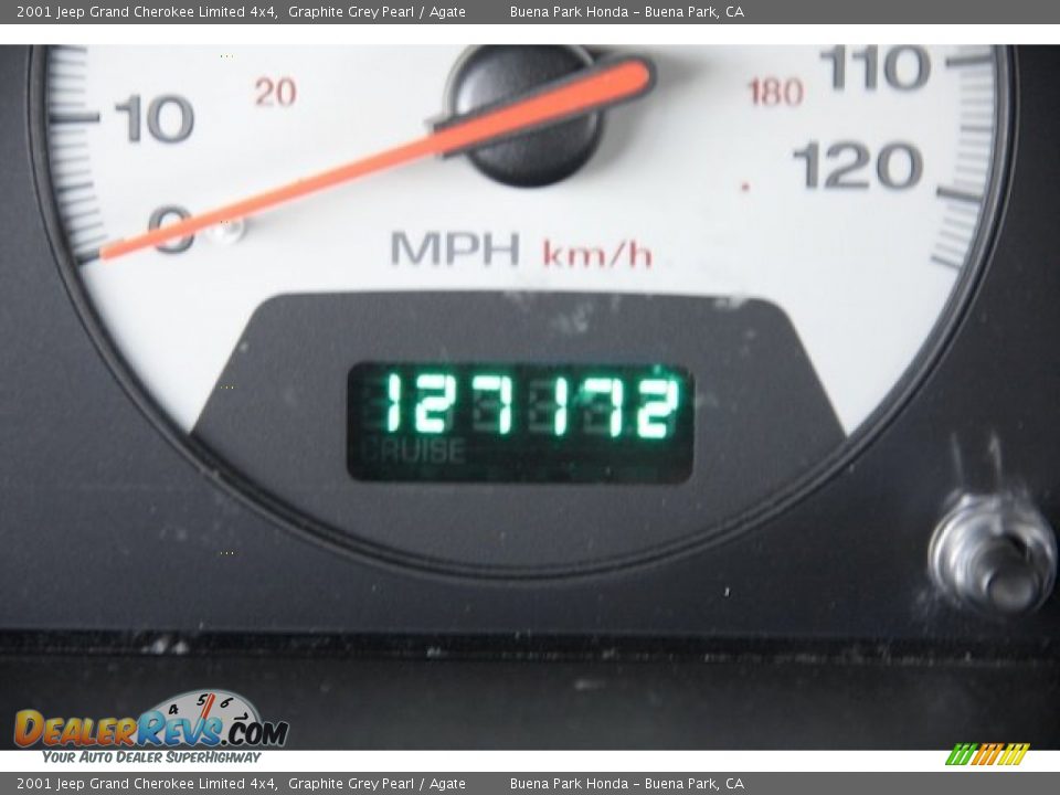 2001 Jeep Grand Cherokee Limited 4x4 Graphite Grey Pearl / Agate Photo #7