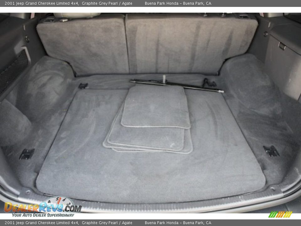 2001 Jeep Grand Cherokee Limited 4x4 Graphite Grey Pearl / Agate Photo #18