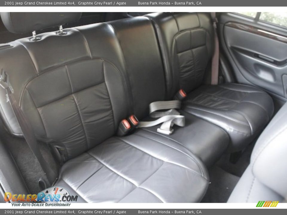 2001 Jeep Grand Cherokee Limited 4x4 Graphite Grey Pearl / Agate Photo #21
