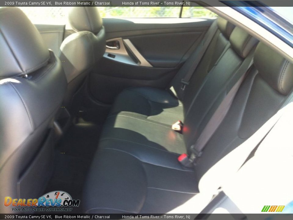 2009 Toyota Camry SE V6 Blue Ribbon Metallic / Charcoal Photo #7