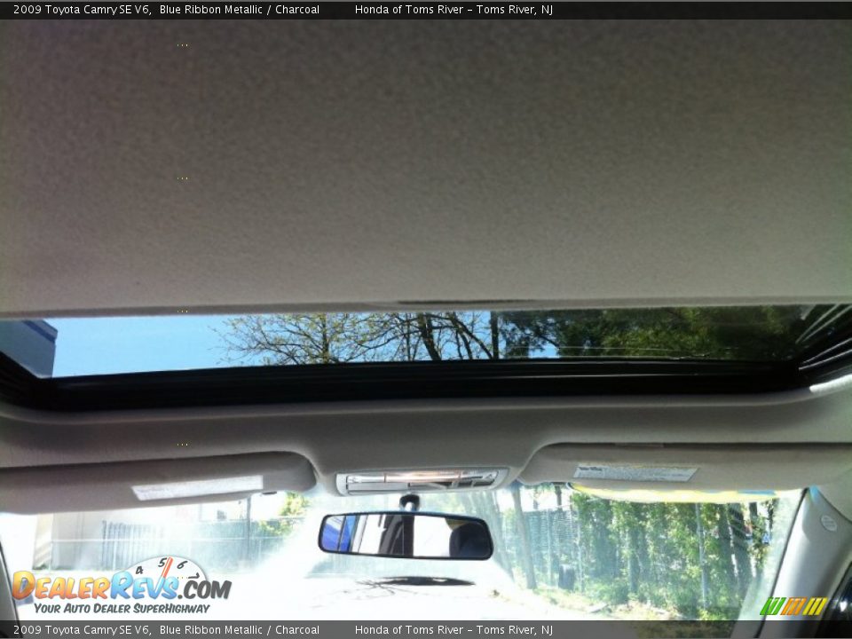 2009 Toyota Camry SE V6 Blue Ribbon Metallic / Charcoal Photo #8
