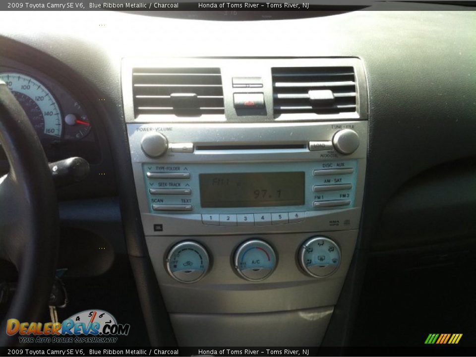 2009 Toyota Camry SE V6 Blue Ribbon Metallic / Charcoal Photo #14