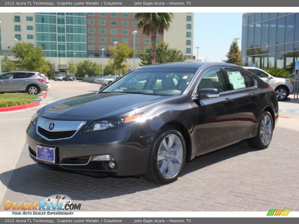 2013 Acura TL Technology Graphite Luster Metallic / Graystone Photo #3