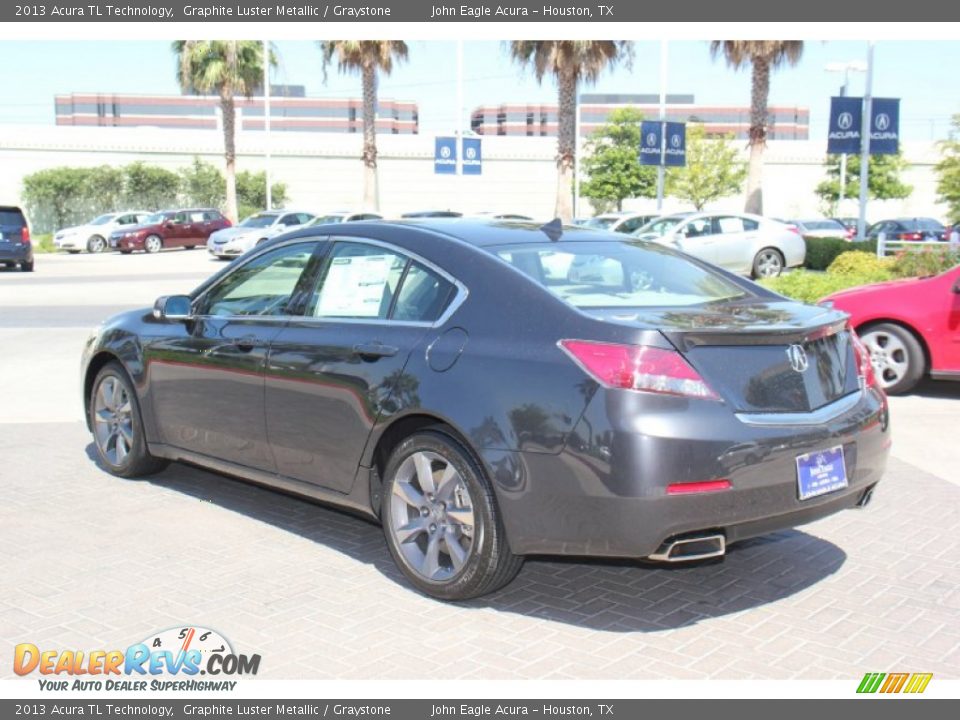 2013 Acura TL Technology Graphite Luster Metallic / Graystone Photo #5