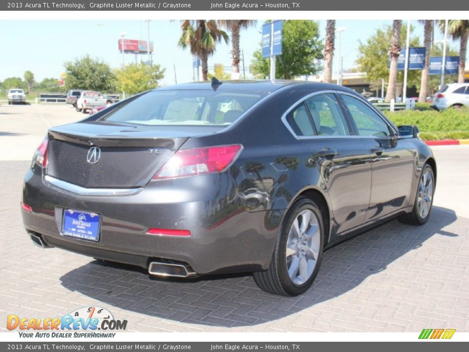 2013 Acura TL Technology Graphite Luster Metallic / Graystone Photo #7