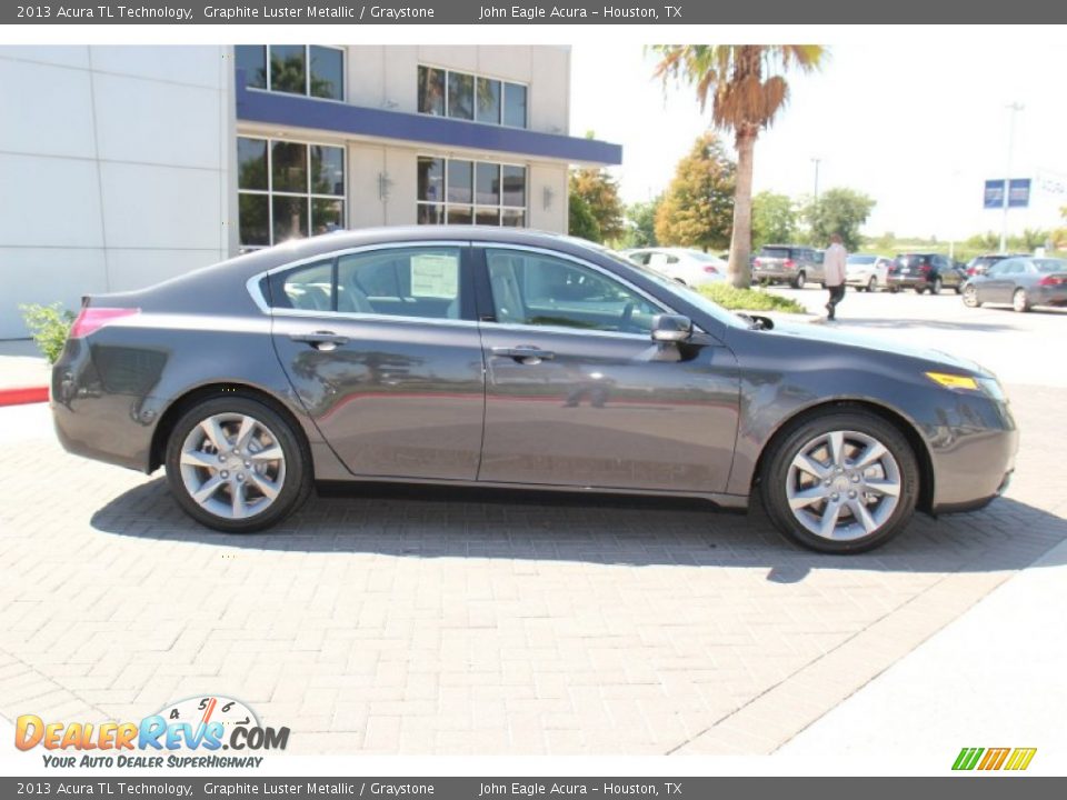 2013 Acura TL Technology Graphite Luster Metallic / Graystone Photo #8