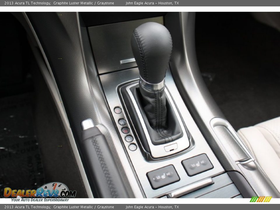 2013 Acura TL Technology Graphite Luster Metallic / Graystone Photo #22