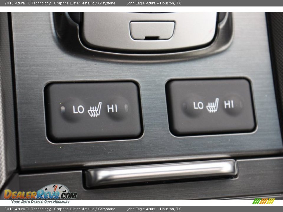 2013 Acura TL Technology Graphite Luster Metallic / Graystone Photo #23