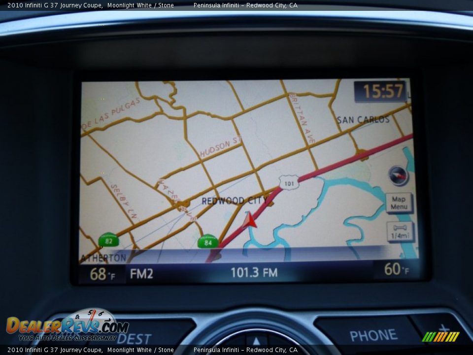 2010 Infiniti G 37 Journey Coupe Moonlight White / Stone Photo #21