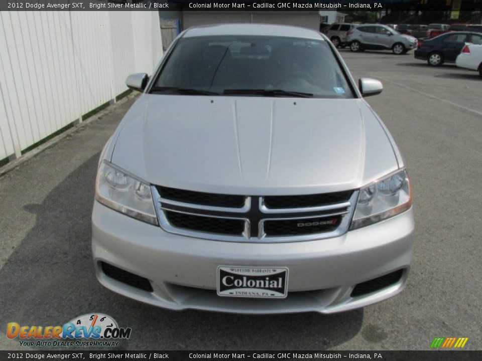 2012 Dodge Avenger SXT Bright Silver Metallic / Black Photo #4