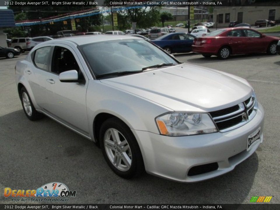 2012 Dodge Avenger SXT Bright Silver Metallic / Black Photo #5