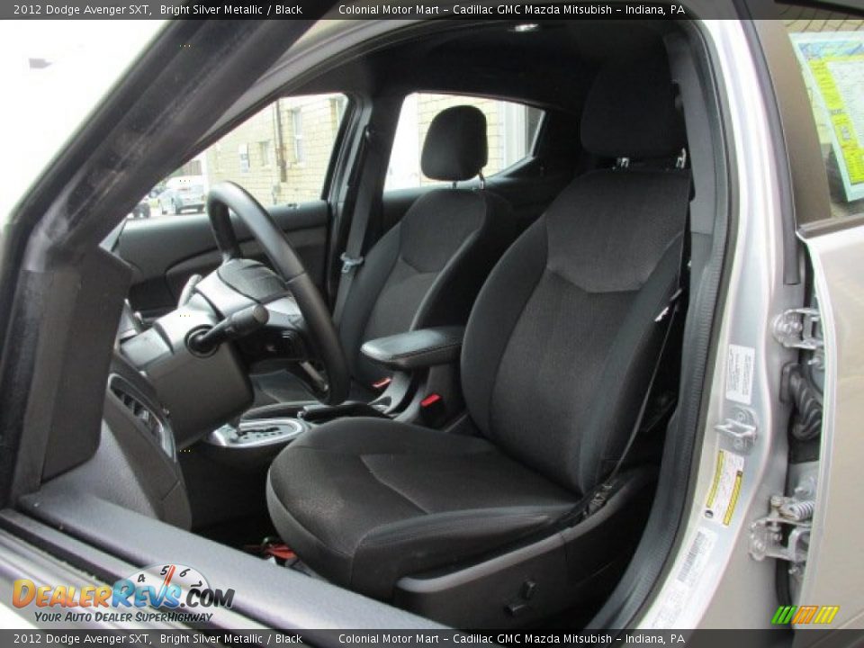 2012 Dodge Avenger SXT Bright Silver Metallic / Black Photo #9