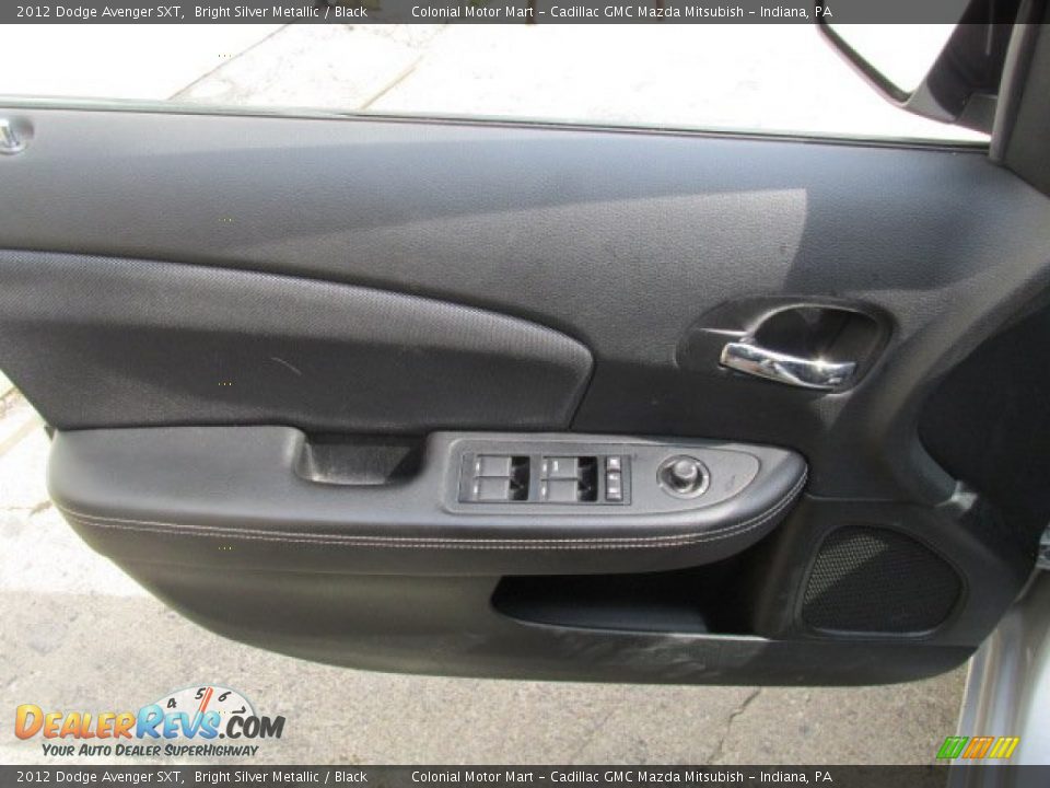 2012 Dodge Avenger SXT Bright Silver Metallic / Black Photo #13