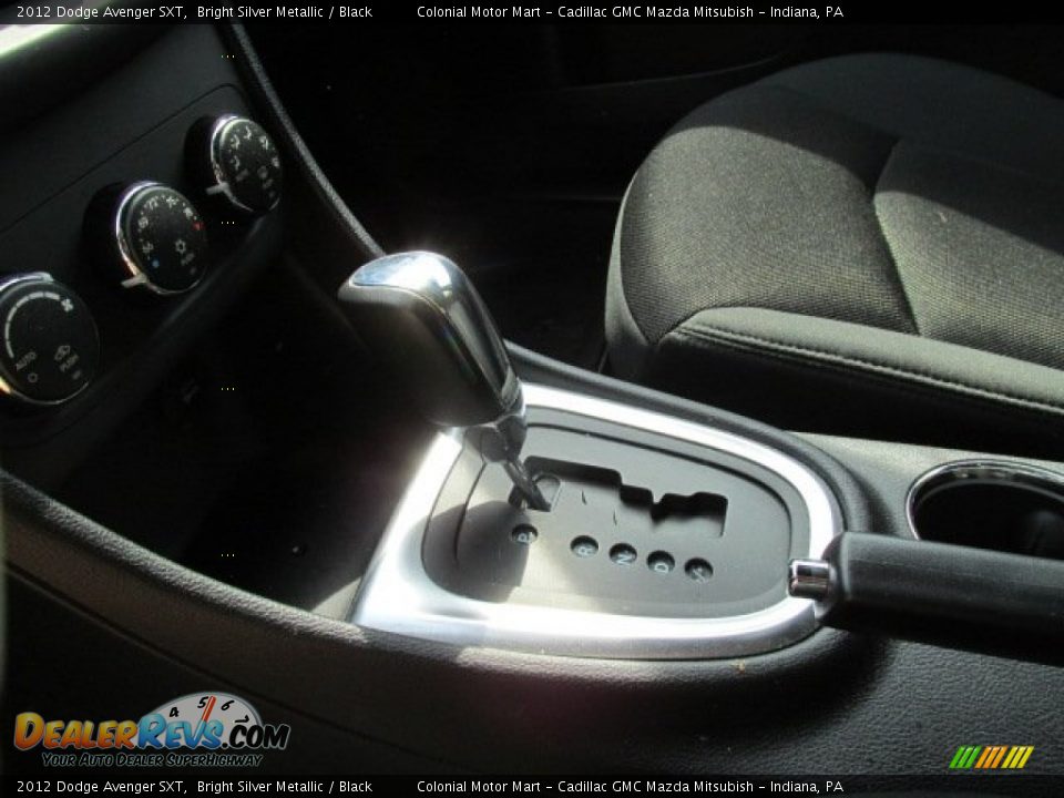 2012 Dodge Avenger SXT Bright Silver Metallic / Black Photo #14