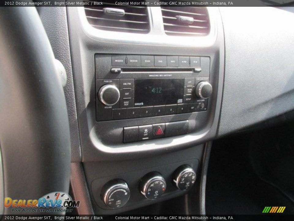 2012 Dodge Avenger SXT Bright Silver Metallic / Black Photo #15