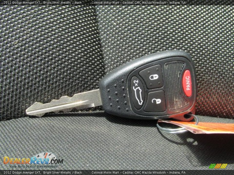 2012 Dodge Avenger SXT Bright Silver Metallic / Black Photo #18
